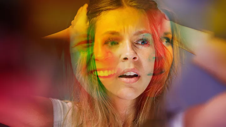 Woman experiencing psychosis